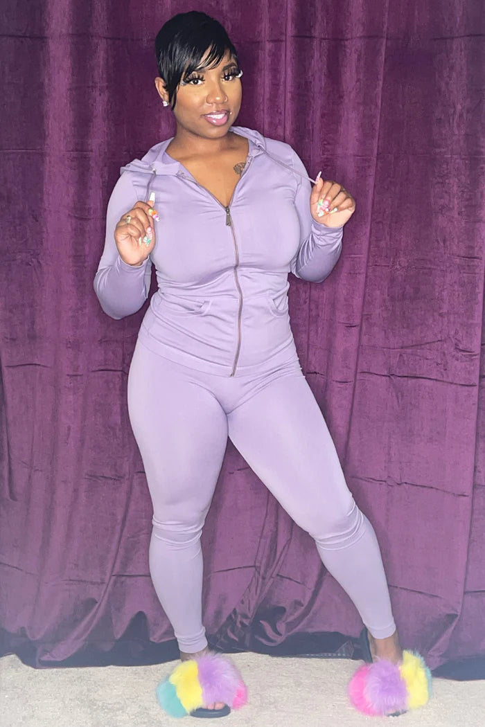 Snatched Legging Set Lavender